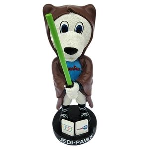 PAWTUCKET RED SOX "JEDI-PAWS" STAR WARS SGA BOBBLEHEAD MASCOT 2017 ~ NEW IN BOX